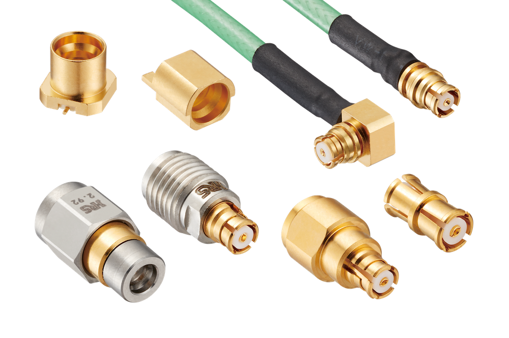 Miniature Coaxial Connector Offered With 40GHZ SMP Interface